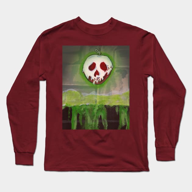 Poison Apple Long Sleeve T-Shirt by tesiamarieart